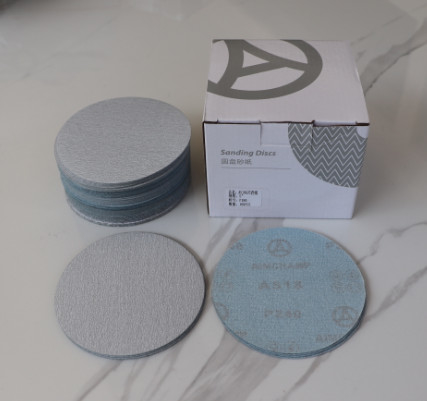 pl139862789 white aluminum oxide hook and loop sanding disc for wood orbital sander